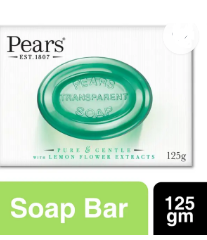 Pears Transparent Soap Green Lemon Flower