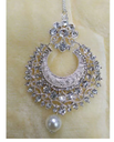 For Stone Setting Womans Fashionable Tikli - Silver