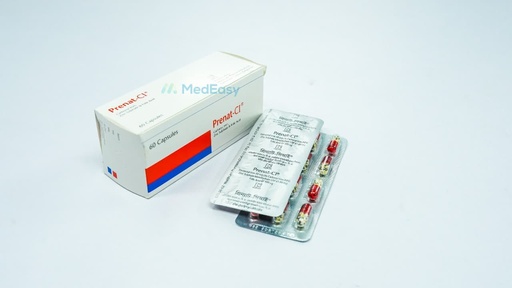 Prenat-CI50 mg+0.5 mg+61.8 mg Capsule Carbonyl Iron + Folic Acid + Zinc Sulfate Monohydrate