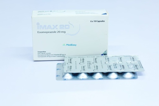 iMAX20 mg Capsule Esomeprazole Magnesium Trihydrate