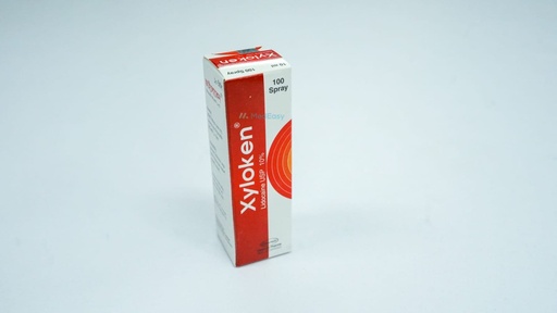 Xyloken10 ml Spray Lidocaine Hydrochloride