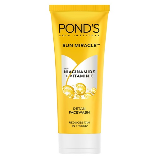 Pond's Face Wash Sun Miracle 100g Size: 100gm