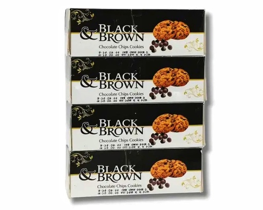 Dekko Black & Brown Chocolate Chips Cookies 88gm