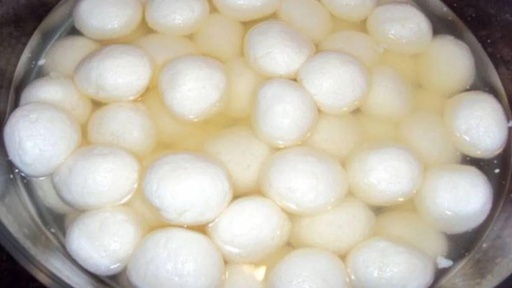 রসগোল্লা রস সহ