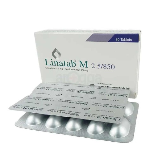LinaTablet M 2.5/850mg Tablet