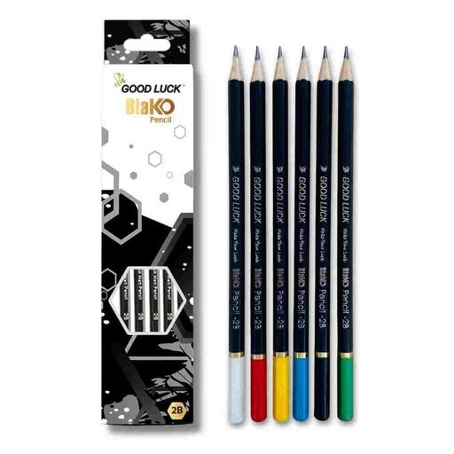 Good Luck Blako Pencil - 2B (1 piece)