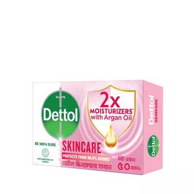 Dettol Soap Skincare 2X Moisturizers With Argan Oil 50 gm