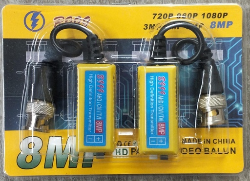 Best Quality passive video balun for ccty camera