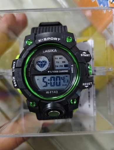 LASIKA Digital Sport Watch Backlit Multifunction Stopwatch Waterproof Sport Watches #143