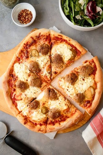 Meat Ball Pizza | 10 inch