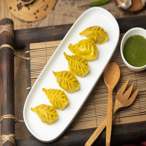 Cheese Momo 6 Pcs