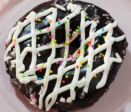 Donatechocolate doughnut