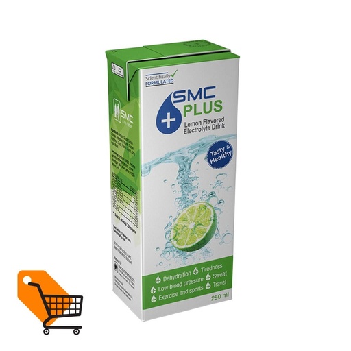 SMC Plus Lemon Flavored Electrolyte Drink 250ml