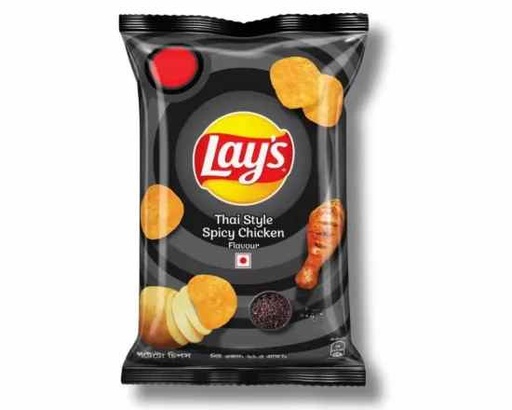 Lays Thai Style Spicy Chicken Chips 22(±)1gm