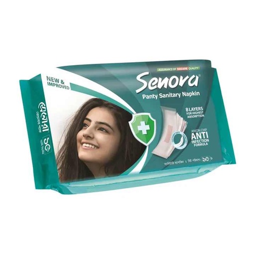 Senora Panty System Sanitary Napkins - 10pads - pad