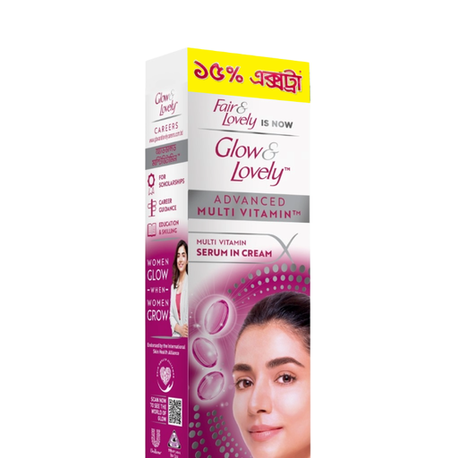 Glow & Lovely Face Cream Advanced Multivitamin 27g Size: 27gm