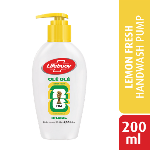 Lifebuoy Handwash Lemon Fresh Pump 200ml (FIFA)