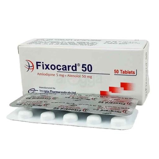 Fixocard 50mg Tablet