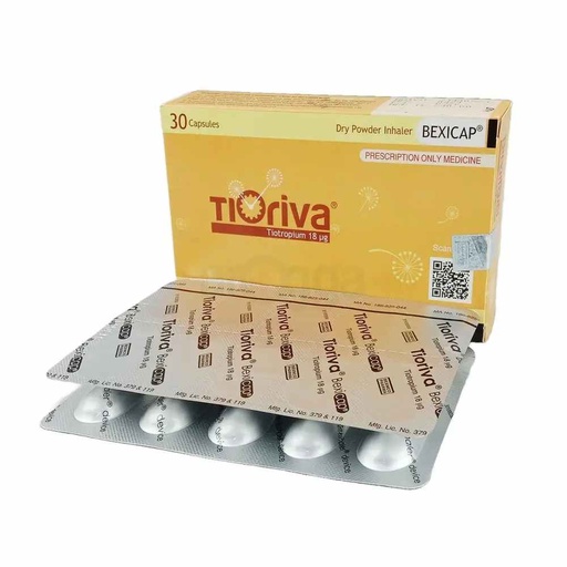 Tioriva 18mcg Inh. BexiCapsule