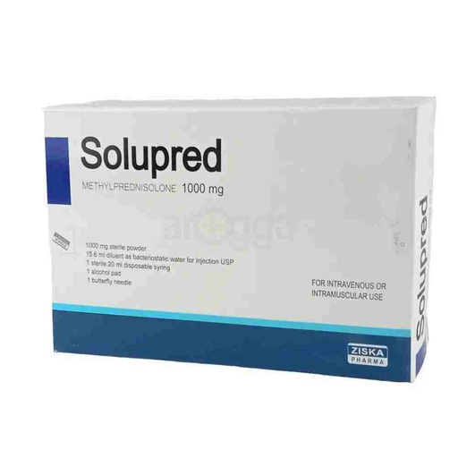 Solupred 1gm IM/IV Inj.