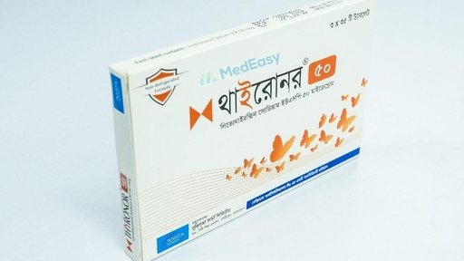 Thyronor50 mcg Tablet per Strip