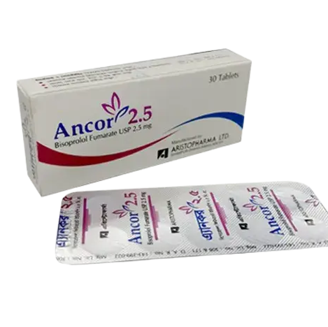 Ancor2.5 mg Tablet per Strip