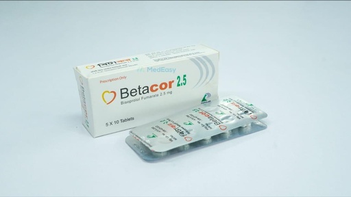 Betacor2.5 mg Tablet per Strip