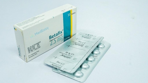 Betafix2.5 mg Tablet per Strip
