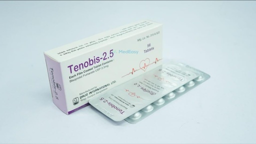 Tenobis2.5 mg Tablet per Strip