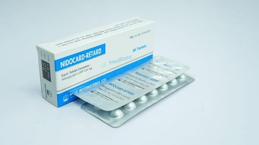 Nidocard Retard2.6 mg Tablet