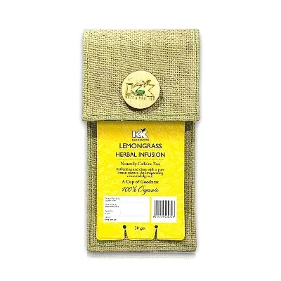 Kazi & Kazi Organic Lemongrass Herbal Infusion 50 gm