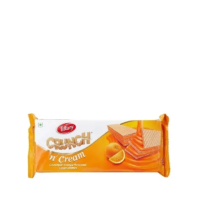 Tiffany Crunch 'n' Cream Orange Wafers 65 gm