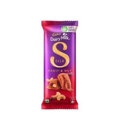 Cadbury Dairy Milk Silk Fruit & Nut Chocolate Bar 137 gm