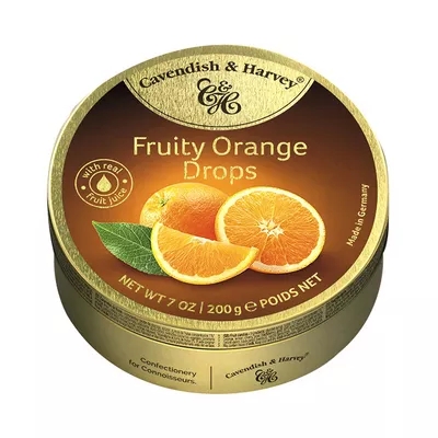 Cavendish & Harvey Candy Fruity Orange 200 gm
