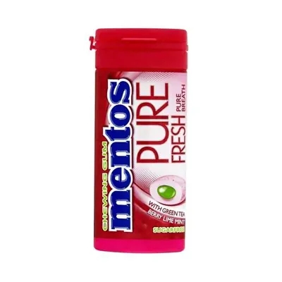 Mentos Pure Fresh Chewing Sugarfree Gum B.Lime Mint 29.7 gm